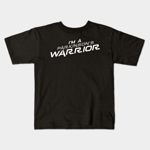 Parkinson’s Disease Warrior - Awareness Support Survivor Ribbon Kids T-Shirt by oskibunde